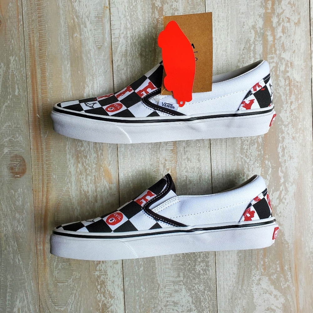 VANS X Vivienne Westwood check classic slip on - Picture 6 of 11